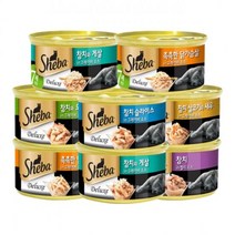 쉬바 참치슬라이스_캔 85g 고양이간식 고양이주식, 참치