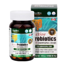 위드데이 액티브 프로바이오틱스 유산균 캐나다, 60캡슐-2달분