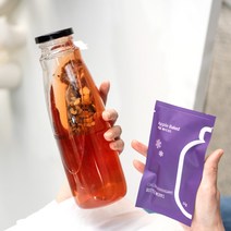 [보틀웍스 아이스티] 애플베이크드 콜드브루티 1TB 1L찬물냉침 사과차 애플티 과일차