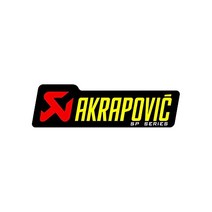 AKRAPOVIC (아크라포비치) 내열 소음기 스티커 90x26.5mm 폴리 P-HST3PO