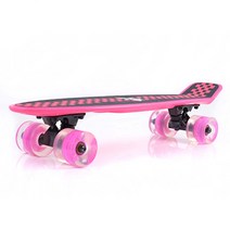 2019 업그레이드 파스텔 컬러 바나나 페니보드 미니 크루저 롱 스케이트 보드 4 륜 pnny 스타일 스트리트 롱보드 휠 스케이트, Normal wheels 1