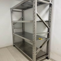 정육점랙 중량앵글 업소용 스댕선반 2미터