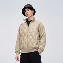 남성 다운 재킷 크로스 오버 스웨터 스티칭 기술 더 구스 B30133760