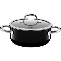 실리트 실라간 패션 냄비 16cm 20cm Silit Passion Kochtopf, 20cm 블랙, 기본