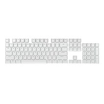 Corsair 미국출고-CORSAIR PBT DOUBLE-SHOT PRO Keycap Mod Kit – Double-Shot PBT Keycaps – Arctic White – 표준 하단 행 – 질감 있는 표면 – 1.5mm 두께 벽 – -171234, 02.표준 하단 행, 08.로그 핑크