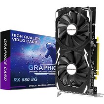 롤 그래픽 카드 SHOWKINGS Radeon RX 580 8GB Pc