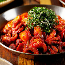 쭈꾸미사령부 쭈꾸미볶음 매운맛 350g 4 pack