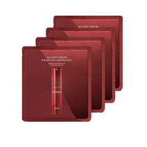 AHC 365 레드 세럼 랩핑 모델링 마스크팩, 4개입, 5개