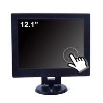 12.1 인치 터치스크린 LCD 모니터 Windows POS 적용 TFT LED LCD VGAUSB Cocar 디스플레이