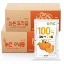 예진원 국내산 호박즙, 100ml, 300포