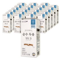 바디랩 순수 두유 99.9, 190ml, 24개