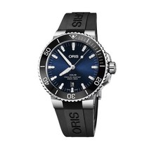 733 7730 4135R BLACK 오리스 ORIS 애커스 우레탄시계