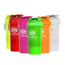 스마트쉐이크 오리지널 600ml (쉐이크통/헬스물통) [W687553], 상세설명 참조, 네온 오렌지