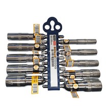 국산 황금손 10S 일체형롱비트소켓 세트 10PCS 비트복스 빗트소켓 롱형