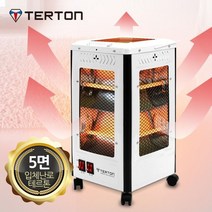 WO857P-테르톤5058 페치카스타일 오면 전기히터 입체난로