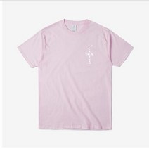 무소음캣휠 고양이용품 고양이용품 Dropshipping뉴 TS 선인장 잭 당신이 여기 있었으면 좋겠어요 투어 티셔츠 힙합 코튼 반팔 남성 여성, 분홍색+M