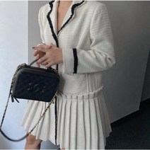 프랑스 스타일 원피스 루즈핏