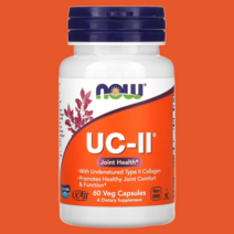 콜라겐 나우푸드 UC-II 조인트 헬스 언디네이처드 Type2콜라겐 베지캡슐, 60정