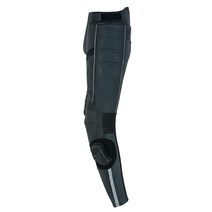 INTANSafetywithStyle 남성용 오토바이 긴 다리 가죽 장갑 안전 .. 정품보장
