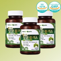 트리블 징코 플러스 6개월분 은행잎 추출물 아연 비타민B6 혈행개선 기억력개선, 단품, 단품