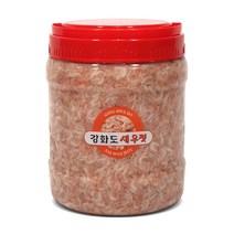 [MSG무첨가] 강화도 숙성 새우젓(추젓) 1통 2kg., 2kg X 1