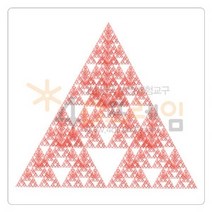 4D프레임 시에르핀스키 삼각형(정삼각 6단계)