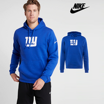 나이키 NFL 뉴욕 로고 후드티 블루