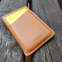 [자스나로 BRO-1] 얇은지갑 슬림한 미니 교통 가죽 카드지갑 NFC 교통카드 중복인식방지