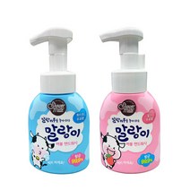 (라라몰) 샤워메이트 말랑이 핸드워시 용기형 300ml 손은 항상 깨끗하게~!!, 말랑이 화이트우유 용기형 300ml