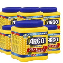 아르고 콘스타치 옥수수 전분 가루 454gX6팩 Corn Starch, 454g, 6팩