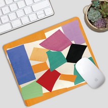 헨리 Matisse 고무 정밀 작은 마우스 패드 노트북 휴대용 비 슬립 테이블 패드 작은 마우스 패드, 헨리 Matisse 9_210X260mm