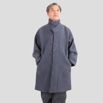 토지몰 개량한복 남자 왕골누빔 두루마기 [마후라포함]