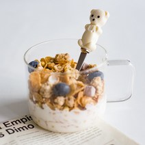 가벼운 내열유리 시리얼컵 큰머그컵