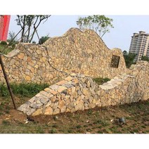 도담벽돌 전원주택 정원꾸미기 호환 블럭 담장 외벽 상가, F 타입 ( 1제곱미터 당 )