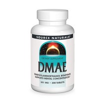 소스네츄럴스 DMAE 351mg 아세틸콜린 200정, 1개, 기본