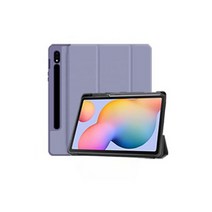 강화유리2장+후면쉴드 갤럭시탭S6 라이트 10.4 S펜수납 북커버 케이스 SM-P610 P610N P615 P615N Lite 케이스나라 삼성, 라벤더+강화유리2장+후면쉴드