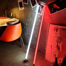힙테리어 클럽 LED 조명 네온사인 무드등 스탠드 HIP 공간연출 업소 인테리어 소품, 웜 화이트