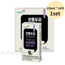 서울에프엔비 온통 서리태 통두유, 3040ml, 2개