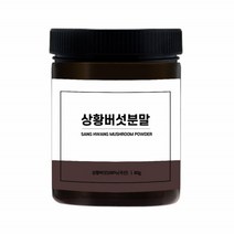 상황버섯분말 목질진흙 국내산 뽕나무 상황버섯 가루 베타글루칸 베타카로틴 폴리페놀 100g1병