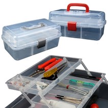 3단 공구함 대형 플라스틱 공구박스 가정용 차량용 미니공구함