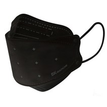 독일 의사협회 KVT 납품 도깨비 마스크 KF94 미국 FDA 유럽 FFP2 인증 돔 디자인 3D 숨 편한 귀안 아픈 마스크 30개 1박스, 블랙+30개+1박스