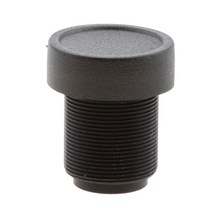 2.8mm 1/2.7 'F2.6 2MP M12 고정 리스 와이드 엔젤 보안 IP 박스 카메라 교체 렌즈 실외/실내 시스템 용, 블랙, 설명, 플라스틱