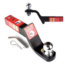 카라반 견인 마운트 3.5T 견인력 볼 기본 포함 콜로라도 F150 미국식 히치 리시버 3인치, 1개