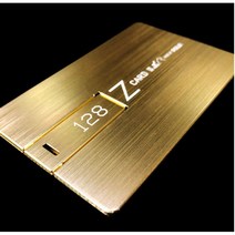 폴라(POLA) CA760 USB 4G Z-CARD 카드형 USB메모리, 골드 4GB