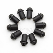 자동차 볼트 너트 5mm 10PCS 오토바이 윈드 쉴드 앞 유리 볼트 나사 스즈키 GSXR 600 750 1000 K1 K2 K3 K4, 01 Black
