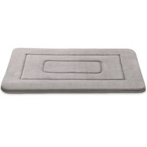 대형견해먹 대형견 침대 방석 영웅 개 애완 동물 대형 부드러운 강아지 수면 매트 큰, Light Grey+L  106X72X3CM