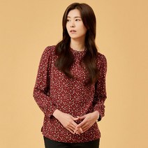 여성 봄가을 하객룩 정장 오피스웨어 블라우스 [2컬러]