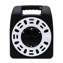 러그박스 전기릴선 30M 20M 15M / 캠핑용 전기릴선 릴선 / 캠핑 용품, 러그박스 캡형 30M 블랙