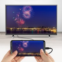 코시 타입C HDMI 미러링 4k 케이블 스마트폰 핸드폰 노트북 TV연결 미라캐스트, B3357HTC