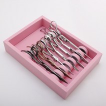 [가위거치대] 가죽 미용 가위 거치대 정리대 정리함, 블루